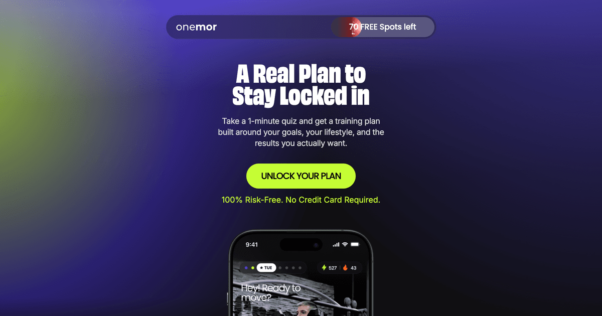 AI-Powered Fitness Platform in 6 Weeks